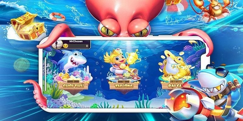 Đến sảnh chơi bạn sẽ được tiếp cận kho game siêu khủng